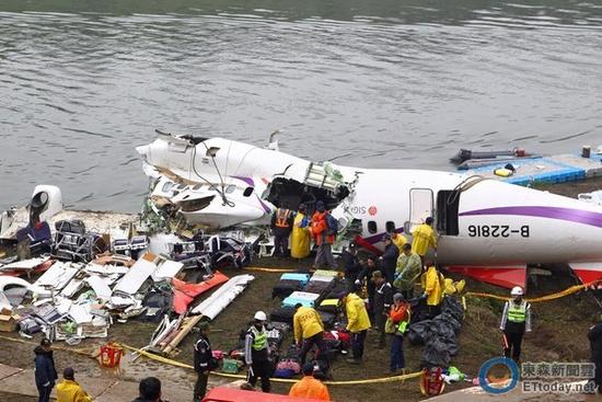 台湾复兴航空南港空难最终报告：人为操作不当所致