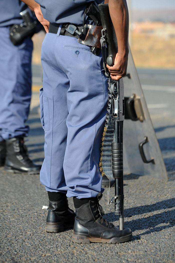 Members of SAPS. Picture: Refilwe Modise