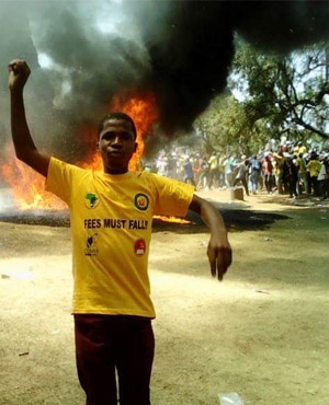 TUT student leader Lesego Benjamin Phehla. (Image: Sasco Gauteng via Twitter)