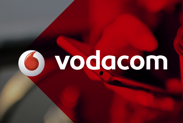 Vodacom logo red phone