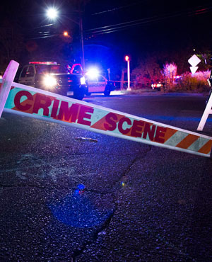 FILE: Police barricades. (File, AP)