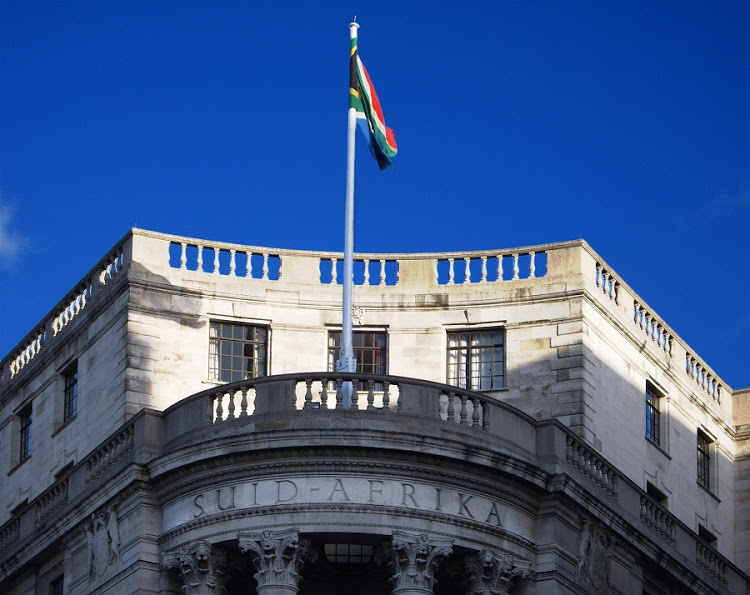 South African House in London, the UK. 