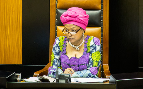 FILE: National Assembly Speaker Baleka Mbete in Parliament. Picture: Aletta Harrison/EWN