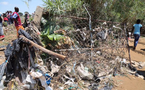 Debris seen in Alexandra pictured following floods in the area on 10 November 2016. Picture: Christa Eybers/EWN.