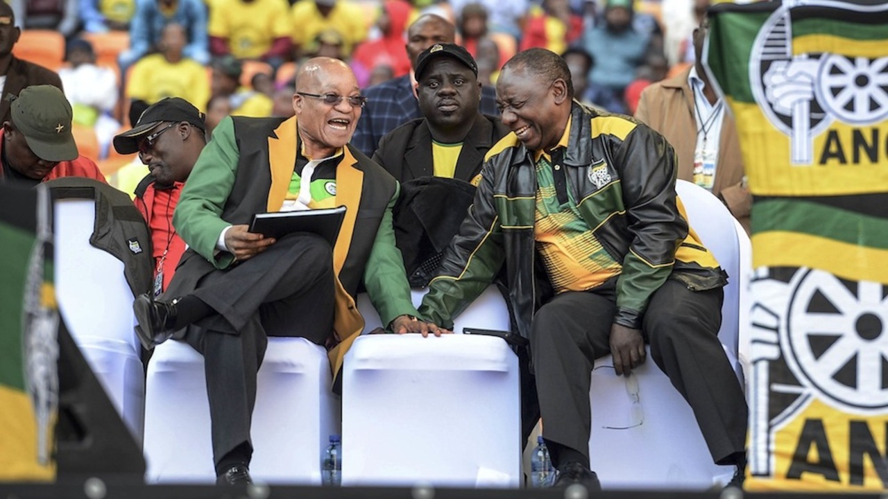 No recall: Jacob Zuma’s allies are angry with Cyril Ramaphosa for not holding the president’s hand when ANC members said he should resign. (Leon Sadiki/City Press)