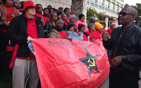 SACP members. Picture: EWN