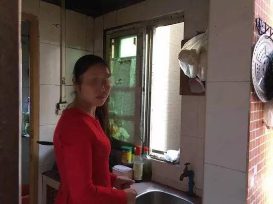 马泮艳在广东的出租房。她逃走后一直在广东生活。