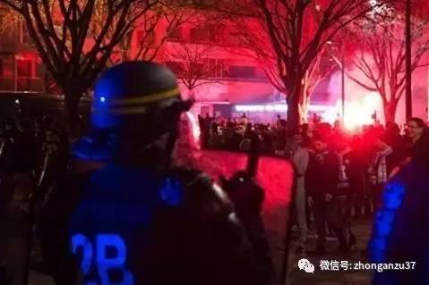 巴黎华人被枪杀案引发示威冲突。    图片来源/中新网