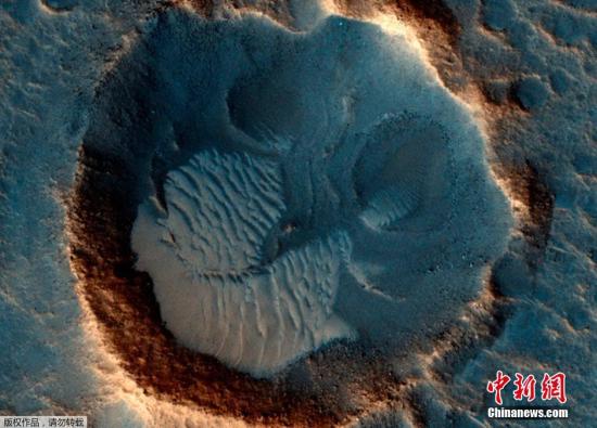 资料图：火星上的平原。