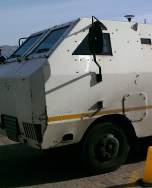 Cash van. (Duncan Alfreds, News24, file)