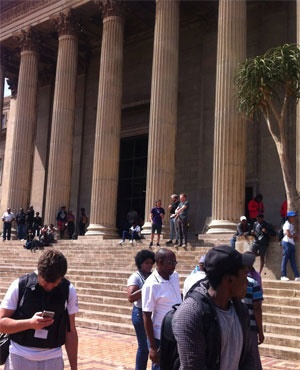 The Great Wall at Wits University. (File, Lizeka Tandwa, News24)