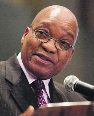 President Jacob Zuma. 